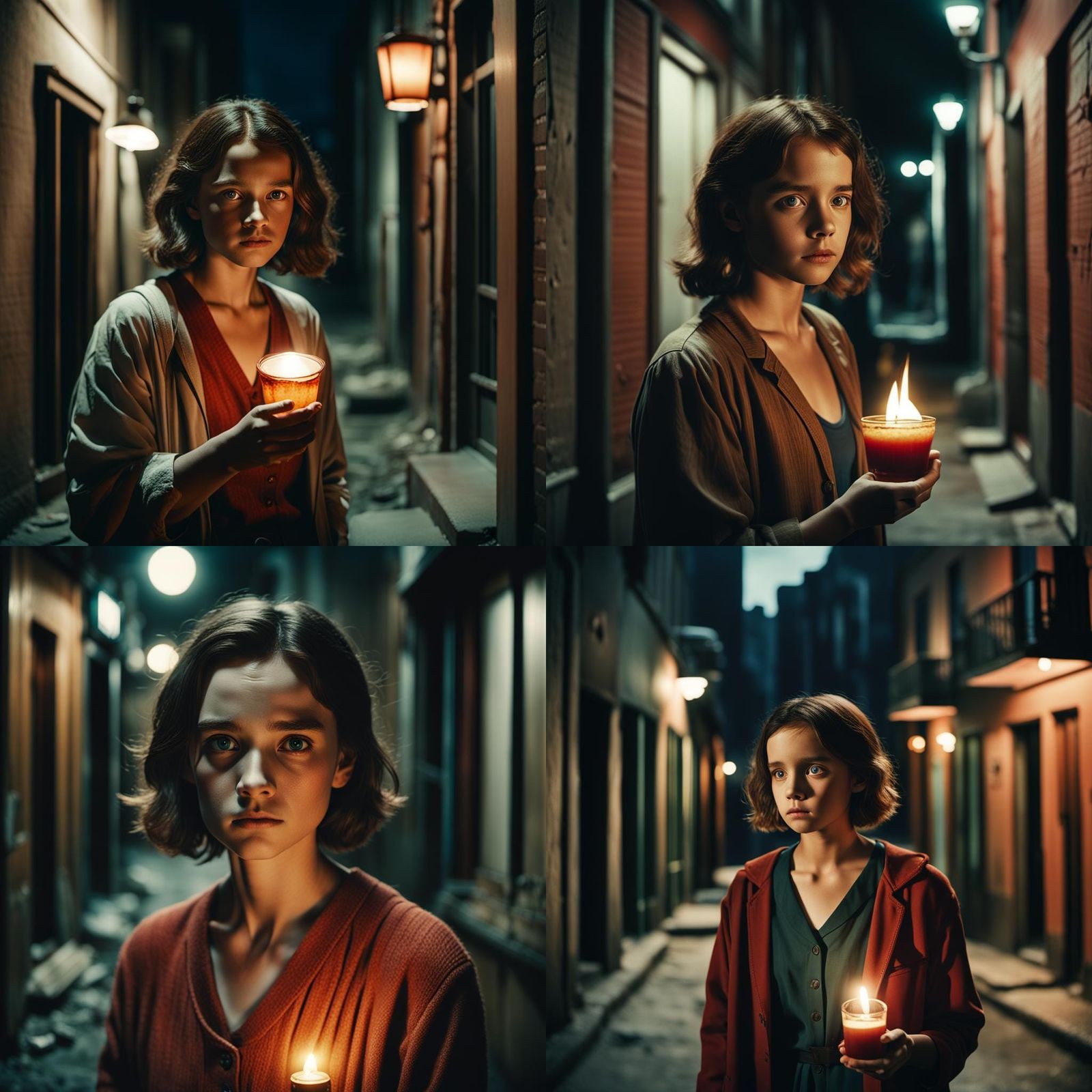 Dramatic Film Still: Life's Sadness and Difficult Change