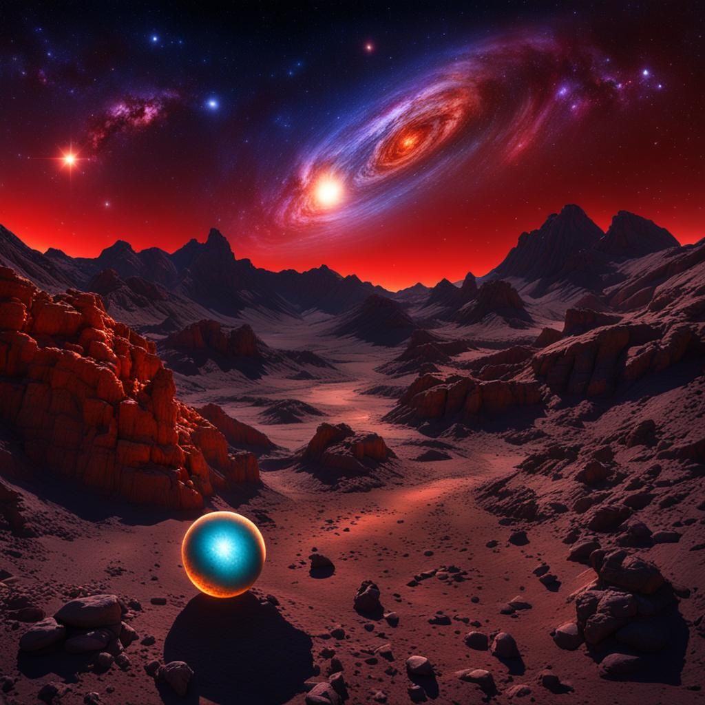 Cosmic Supernova with Comets and Red Dwarf Star