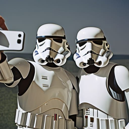 Star Wars selfie