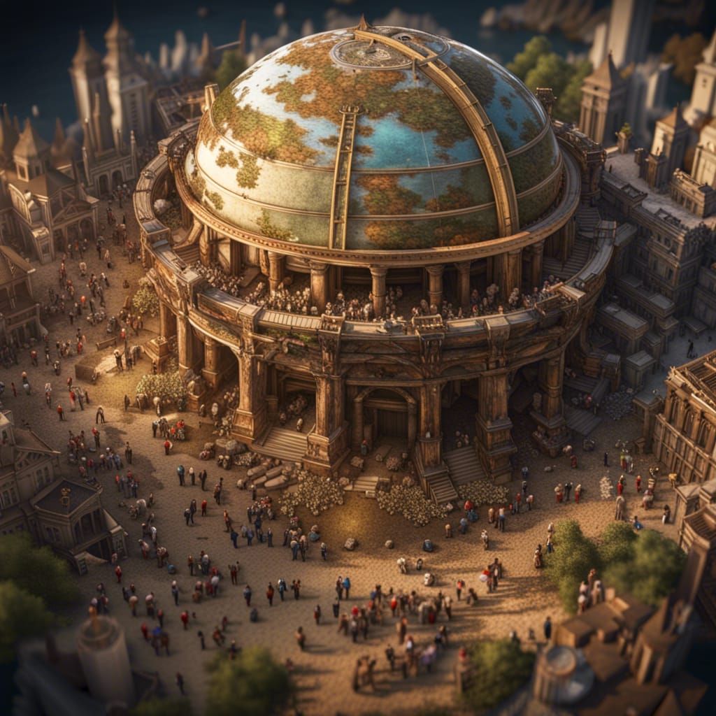 Crowded Archaeological Dig Site Reveals the Globe