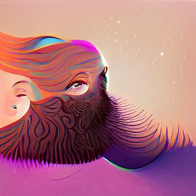The Biggest Beard in the Universe: Cel-Shaded Art