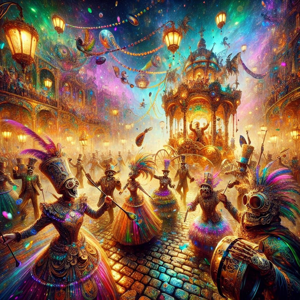 Steampunk Mardi Gras Celebration
