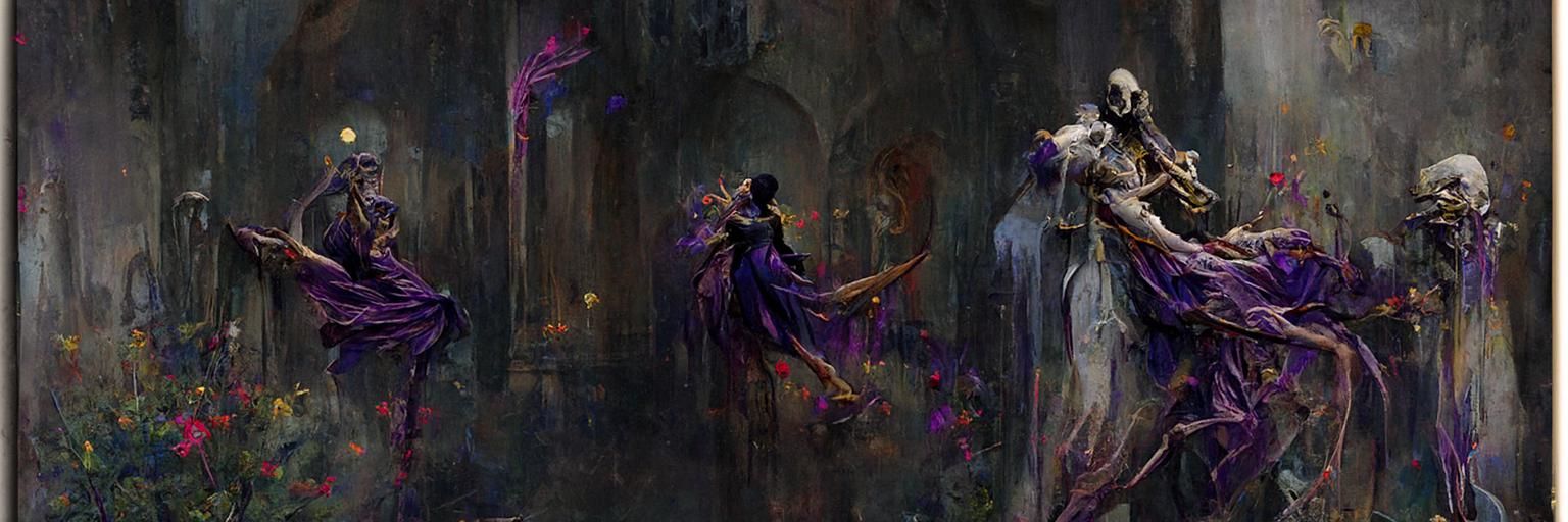 Dance with the Dead: Dark Fantasy Art