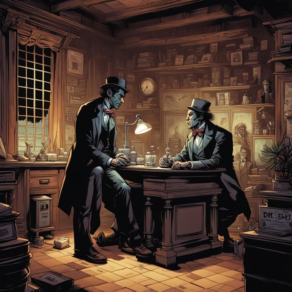 Dr. Jekyll and Mr. Hyde Visit the Doctor