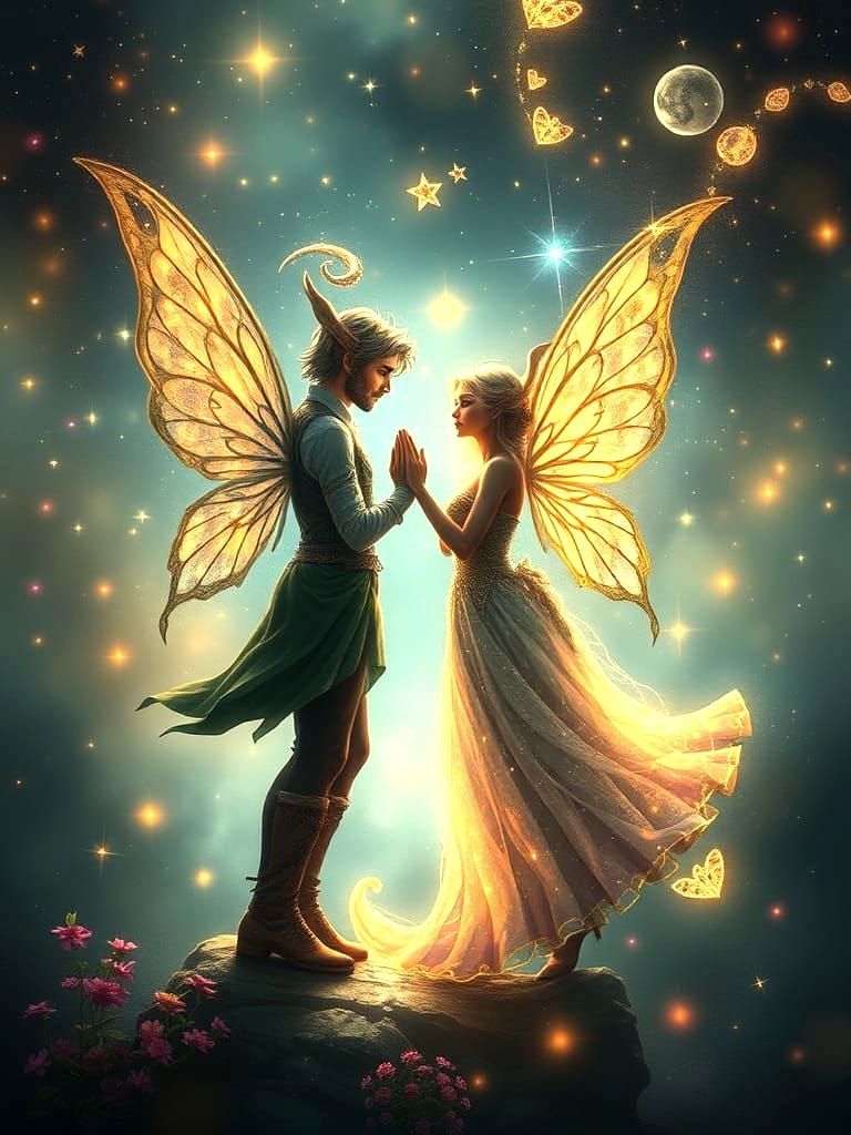 Ethereal Fairy Love Scene
