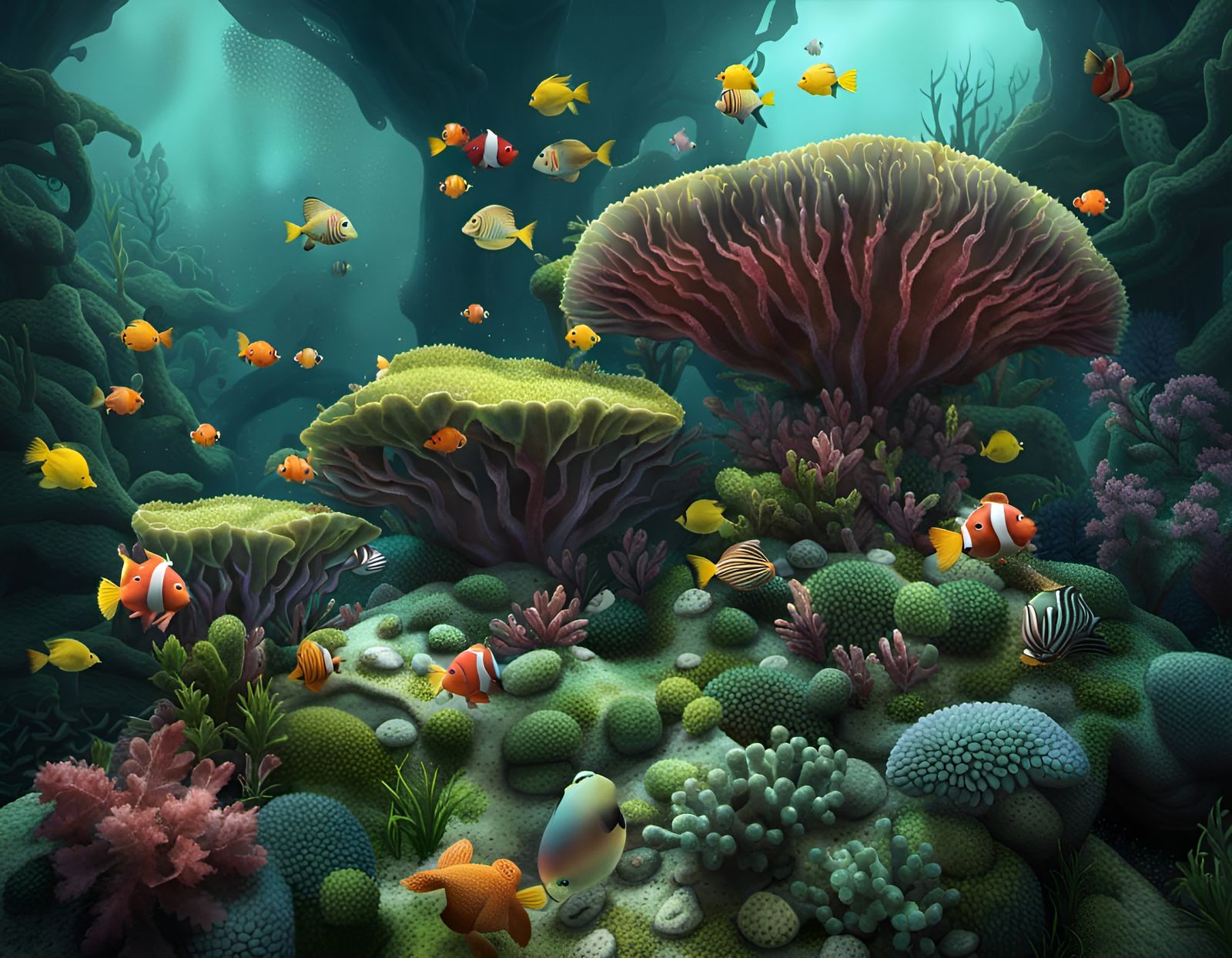 Detailed Japanese Scene with Magical Light, Hyperrealistic P...