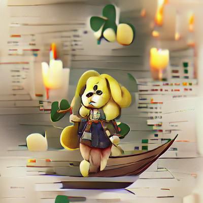 AI Generated Image of Isabelle