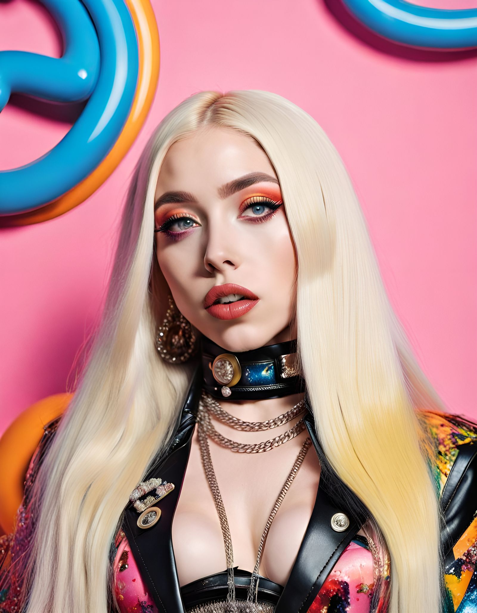 Maximalist Portrait of Ava Max