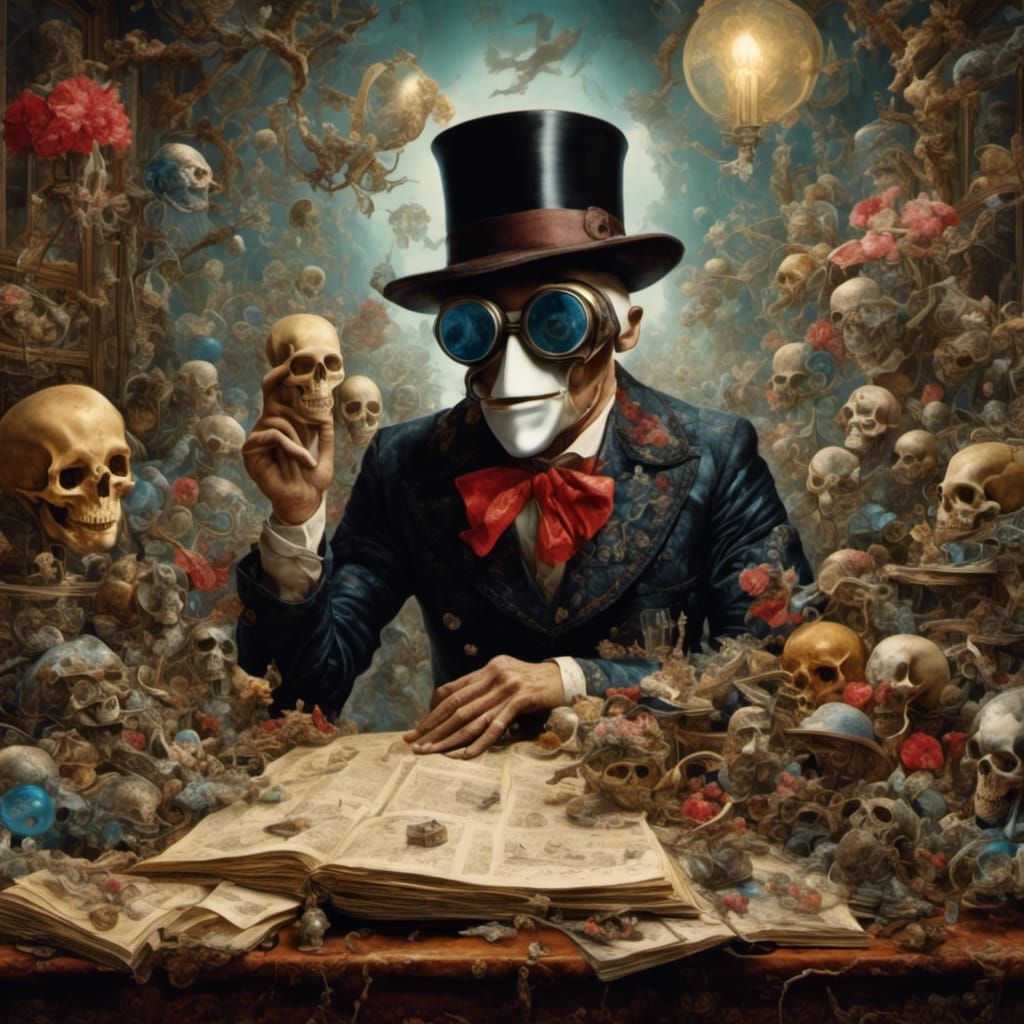 Hyperreal Depiction of the Invisible Man