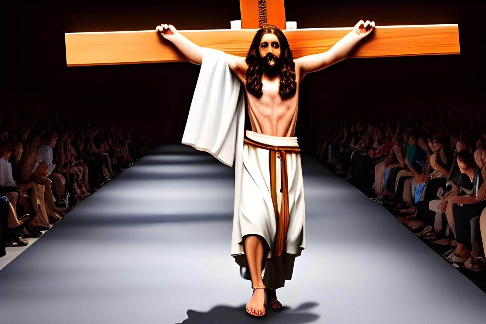 Jesus on the Catwalk: A Horrific Fashion Statement