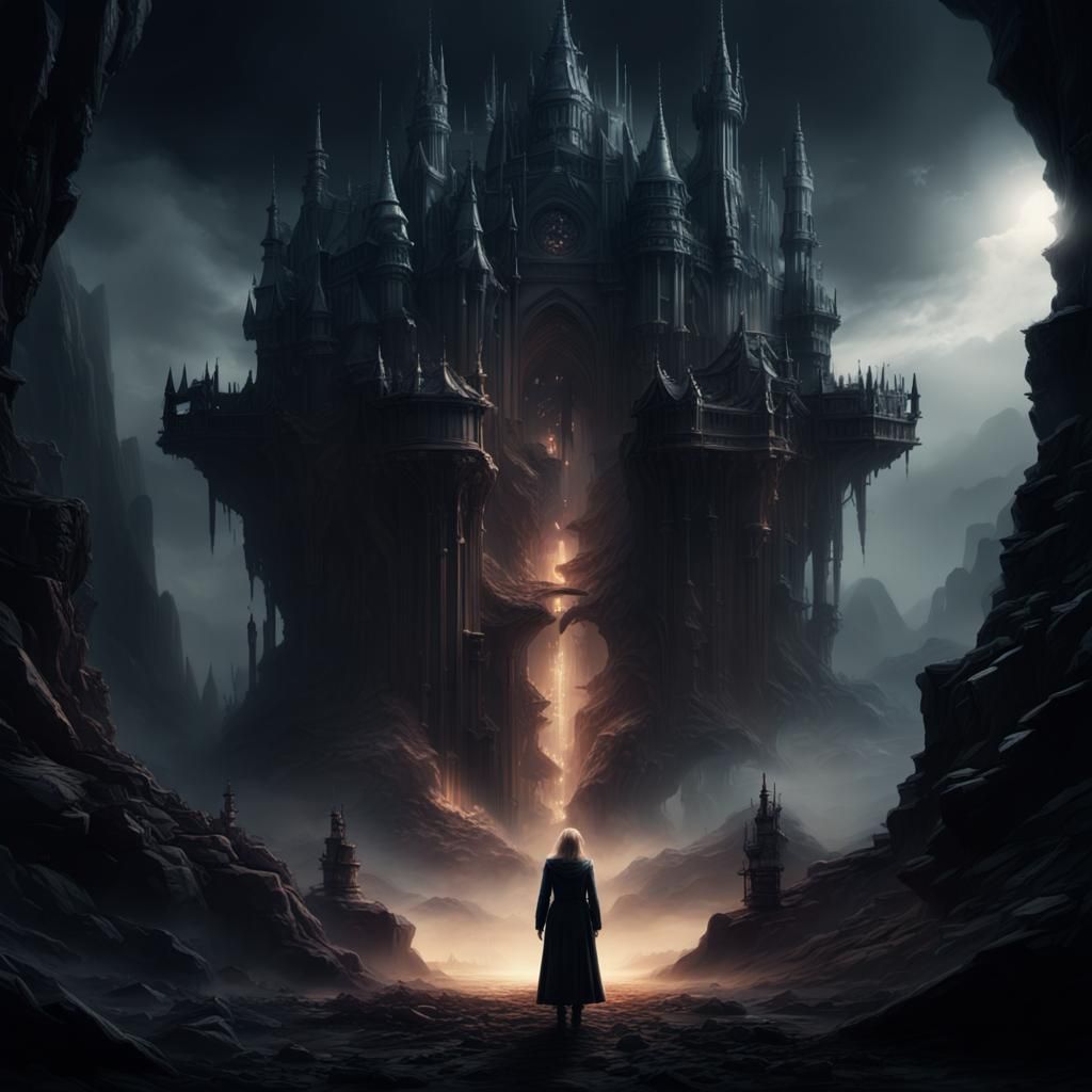 Light Emerges From Darkness: A Digital Matte Painting