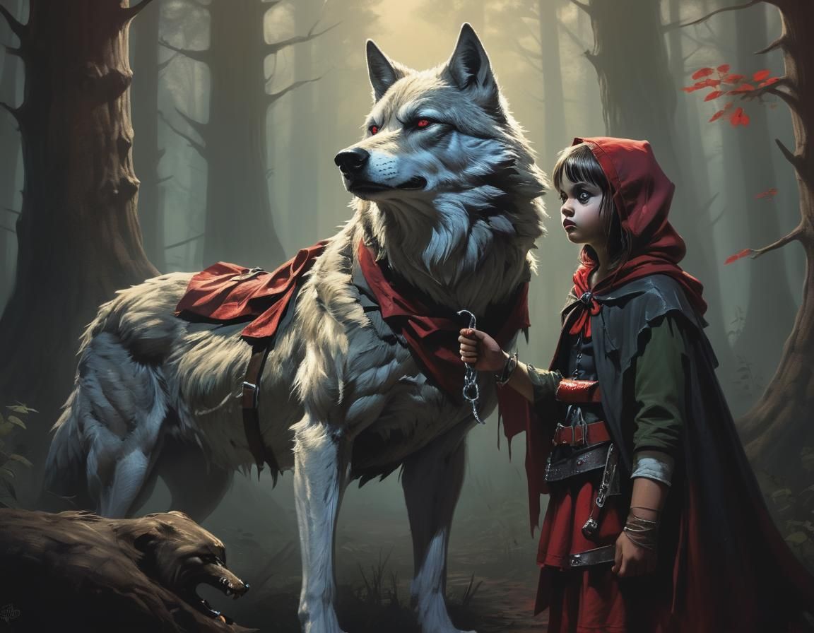 Little Red Riding Hood: A Sinister Encounter