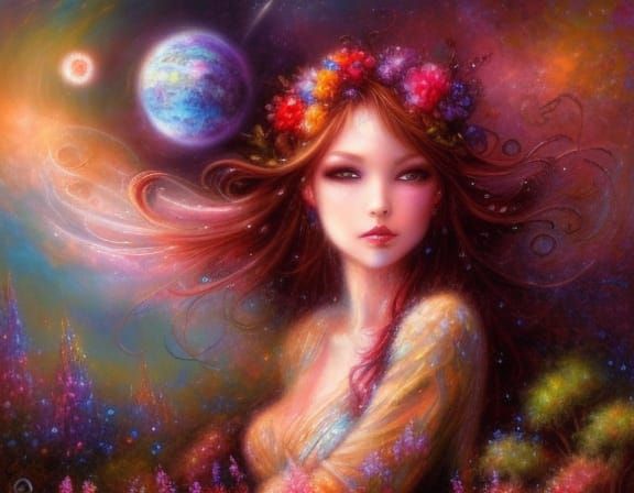 Enchanting Creature on an Alien Planet