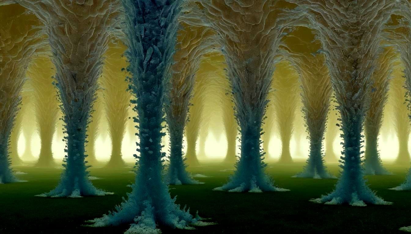 Lush Green Forest Scene