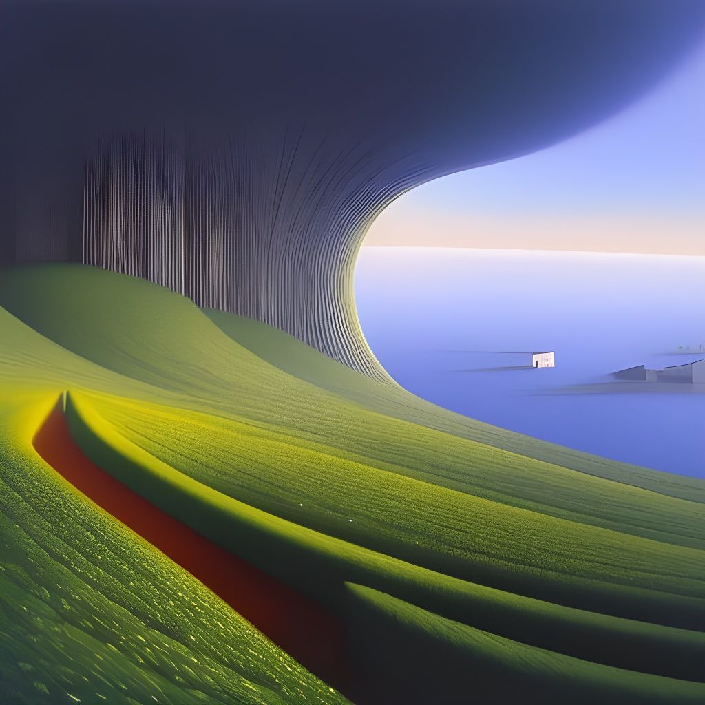 Surreal Scene in Style of Fantastic Realism