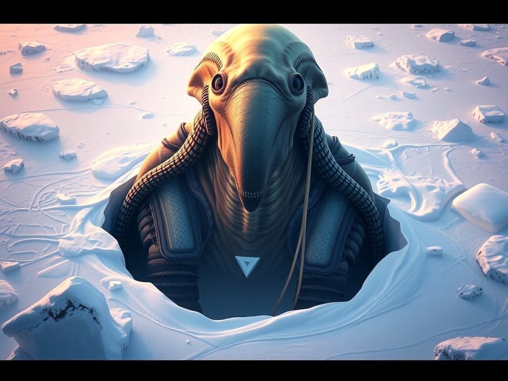 Alien Ice Mole