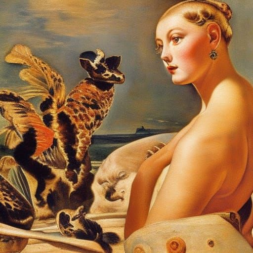 Collection of Oddities in Portrait and Still Life Style