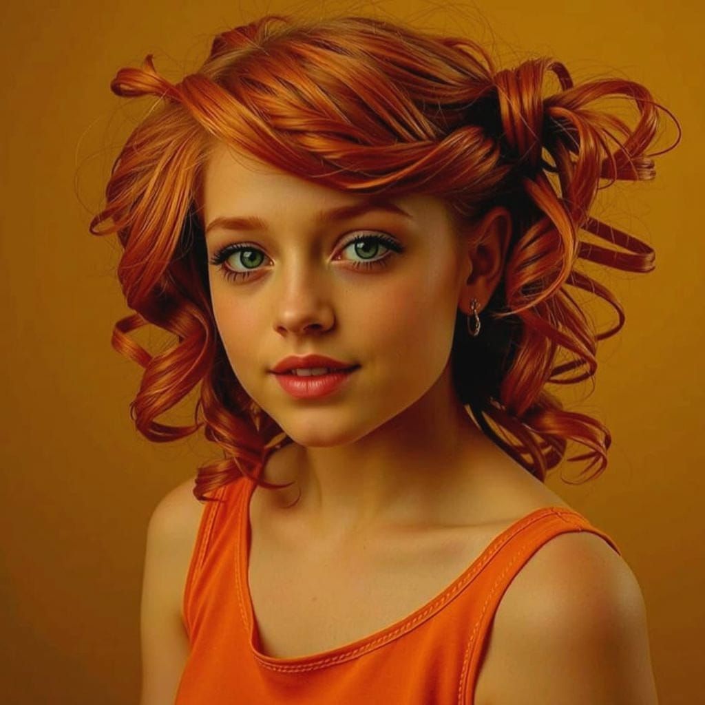 AI Generated Image of a Simple Subject