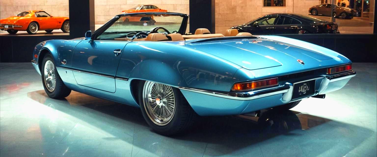 Cadillac Roadster Concept Car on Federal Plaza