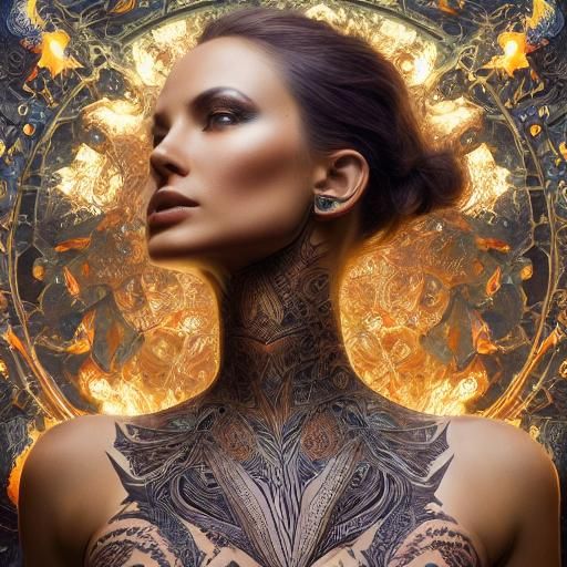 Fiery Wild West Gunslinger in See-Through Attire