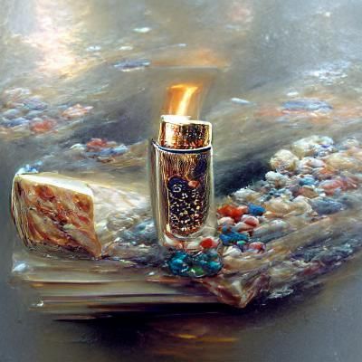 something on fire
