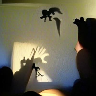 Intriguing Shadow Puppets Tell a Story