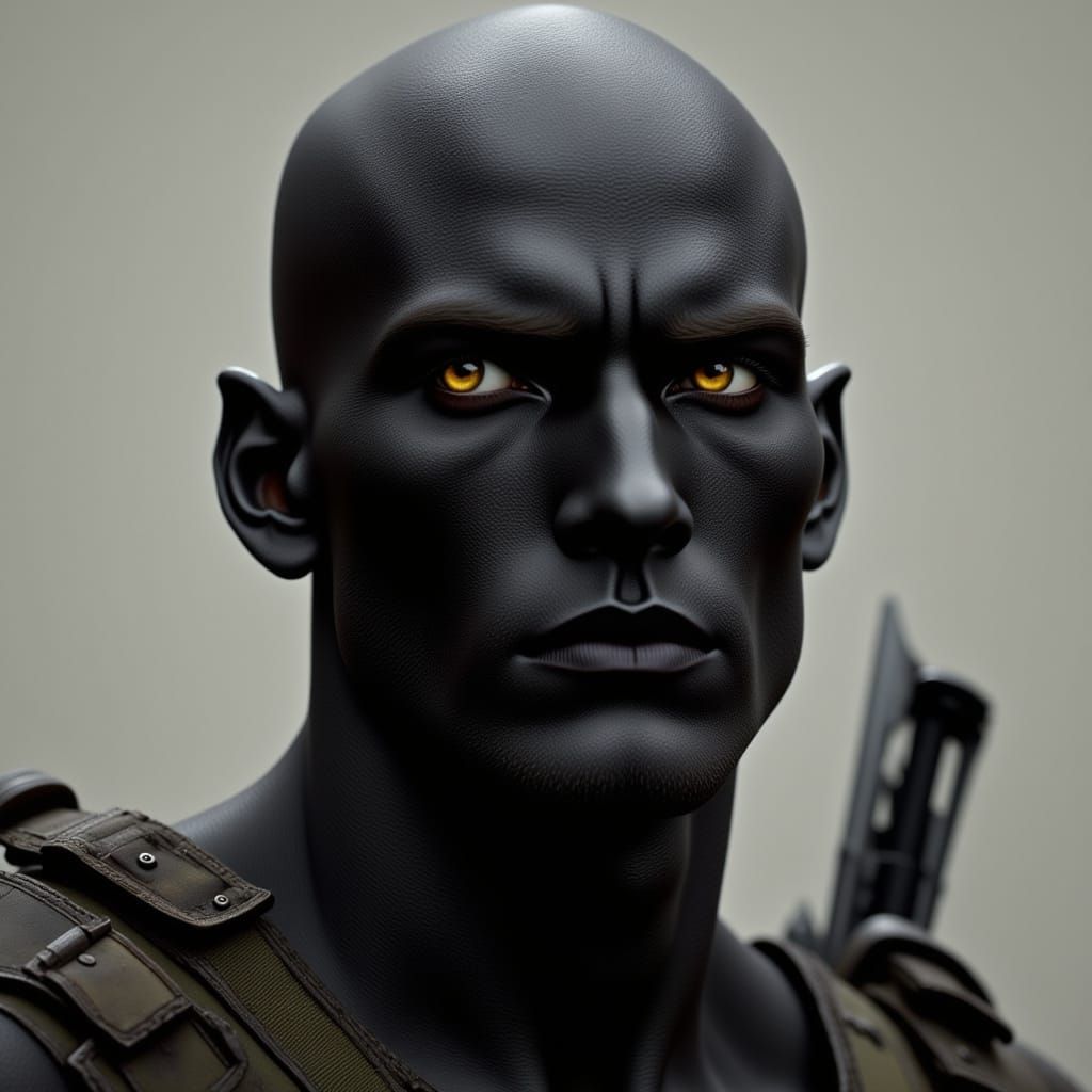 Grimdark Shadow Infantry in Digital Camouflage