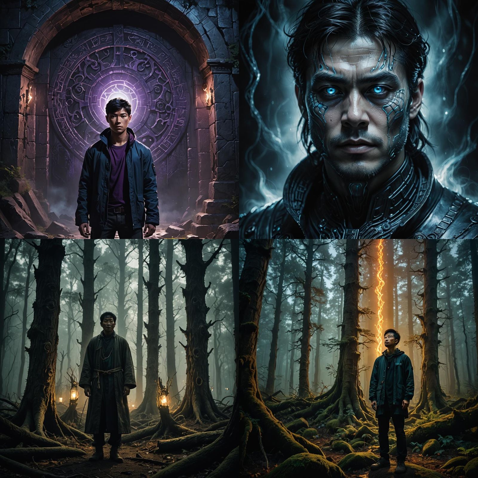 Supernatural Portrait of Andrew Xu