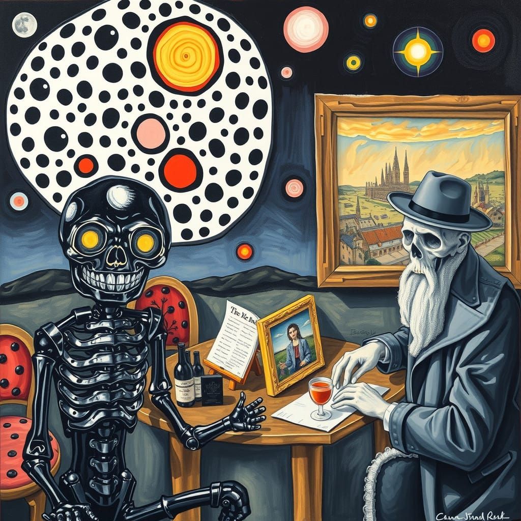 Influential Artists Unite in a Vibrant, Surreal Masterpiece