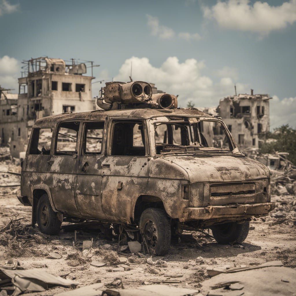 Post-Apocalyptic Mogadishu: Nuclear Winter Landscape