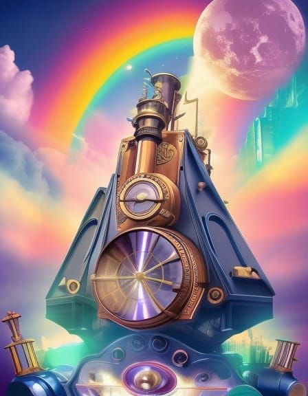 Rainbow Steampunk