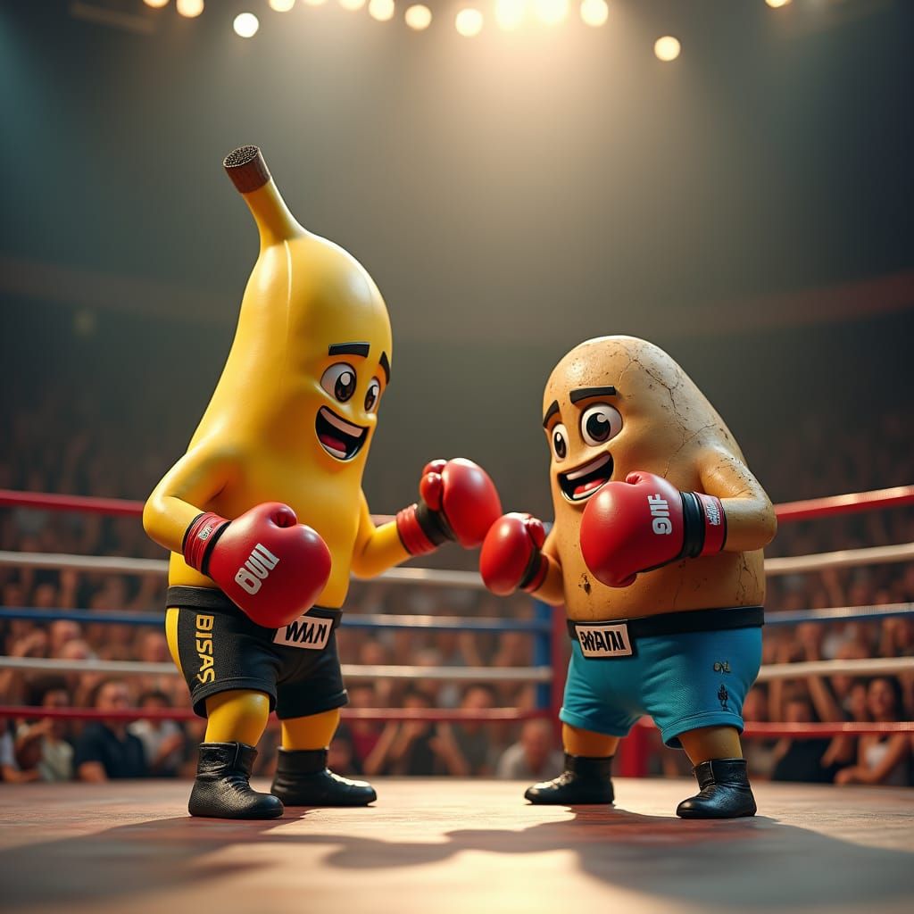 Banana vs Potato: Epic UFC Showdown