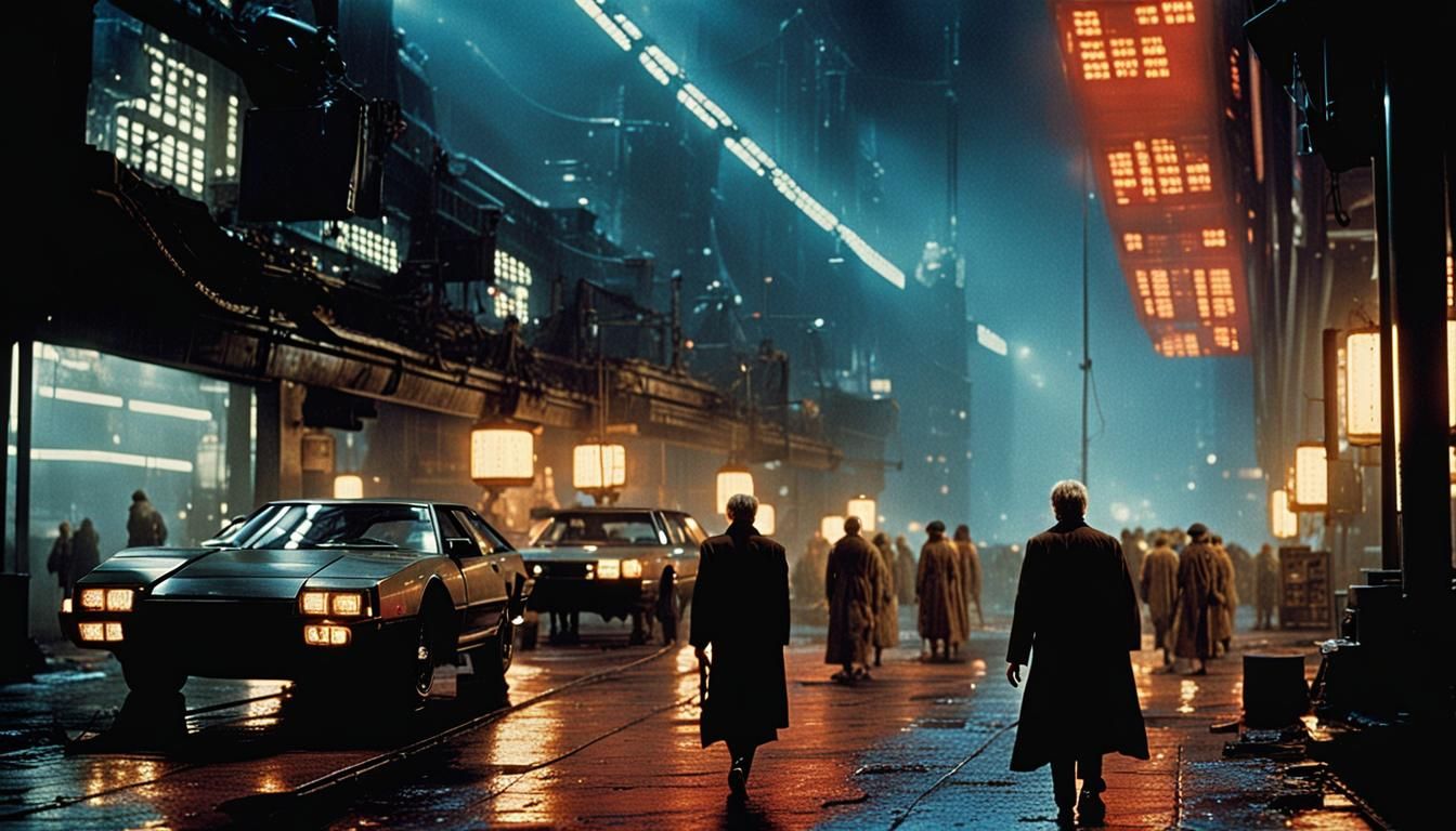 Cult Scene from Sci-Fi Film in 8K