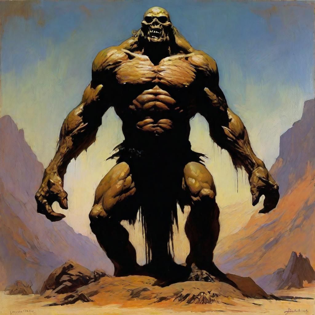 Hideous God Veneration in Grisly Grimdark Style