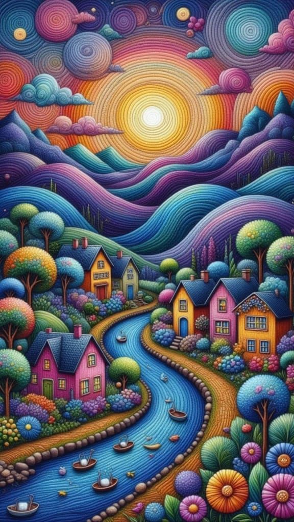 Whimsical Landscape