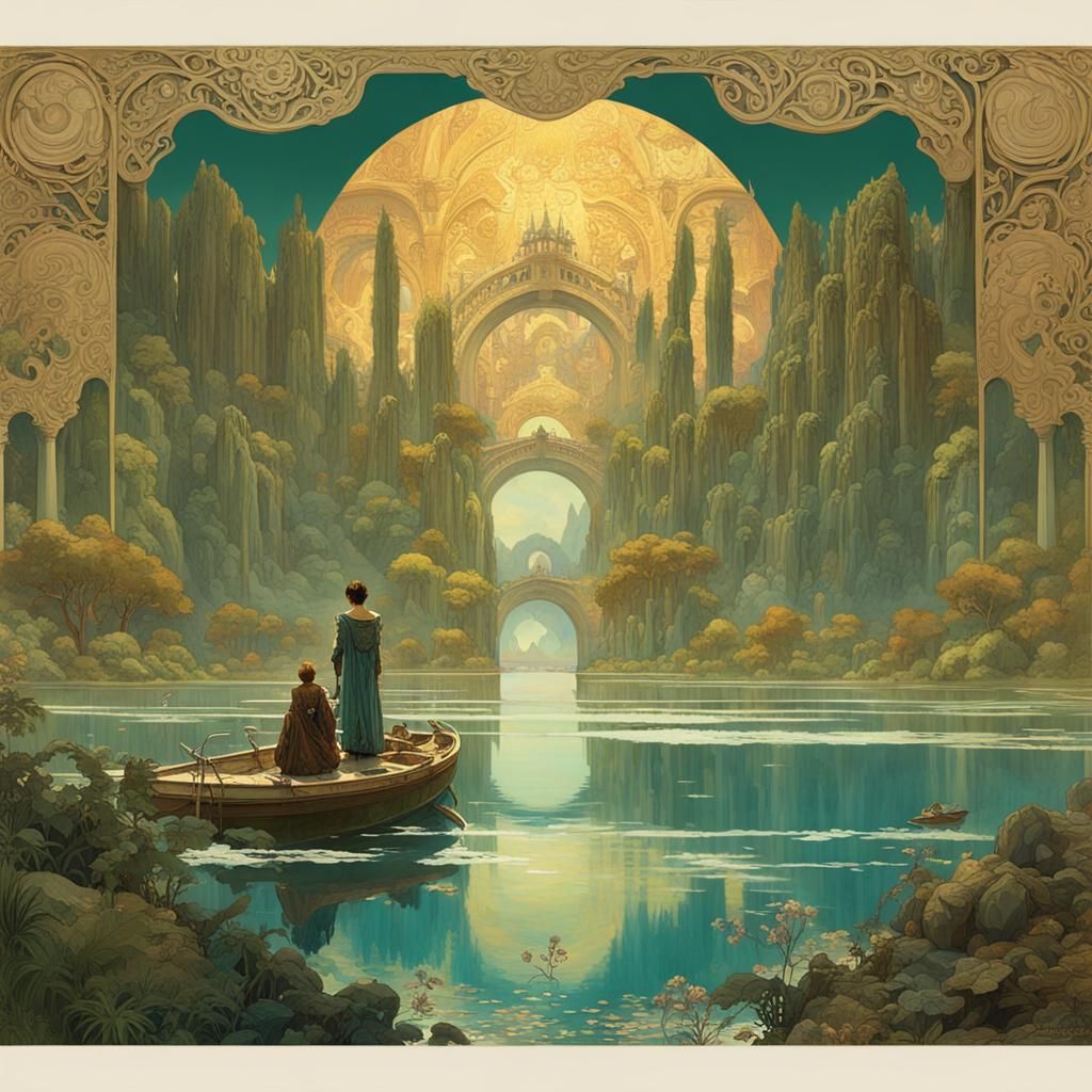 Colossal Lake: Art Nouveau, Fashion, and Architecture