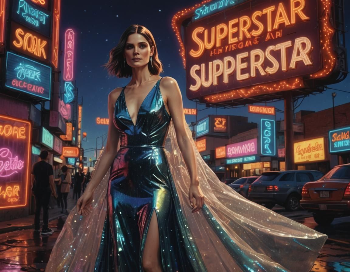 Morgan Webb: Holographic Astral Queen of Neon