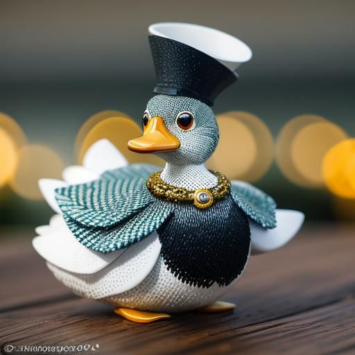 Duck in Sardine Dress: Professional Photography