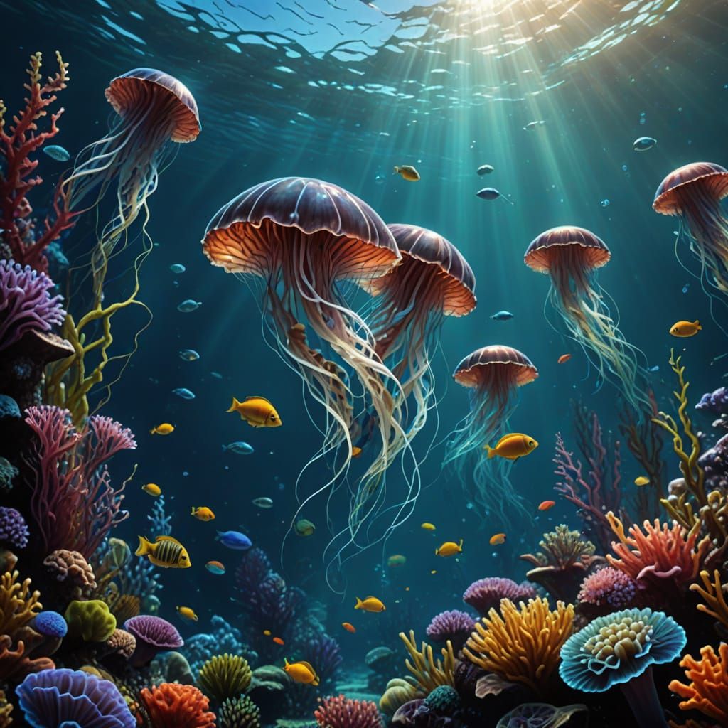 Hyper-Realistic Aquatic Dreamscape