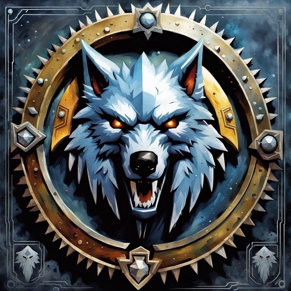 Space Wolves Crest from Warhammer 40K