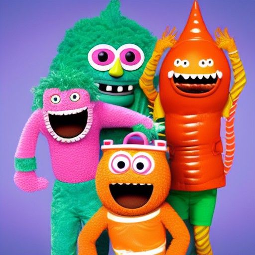 Yo Gabba Gabba: Psychedelic Dreamscape