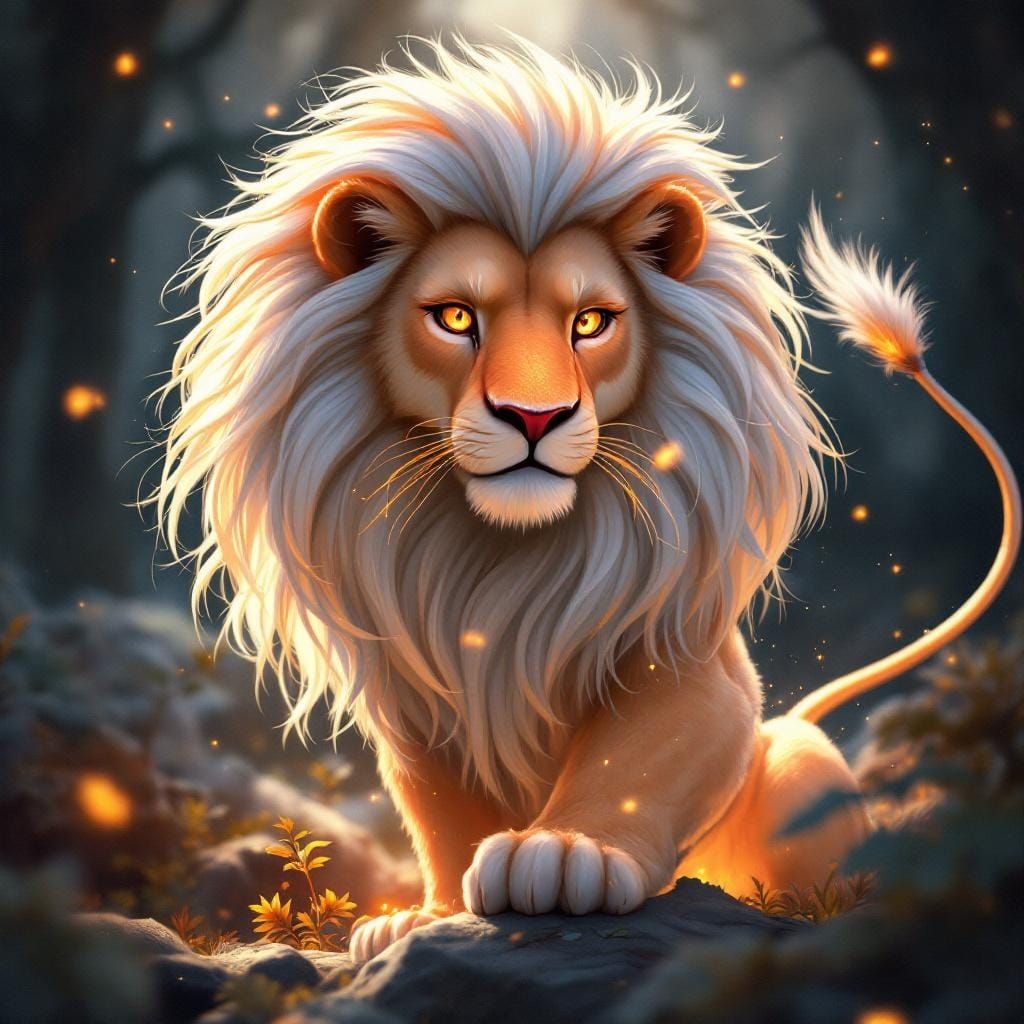 The magical lion