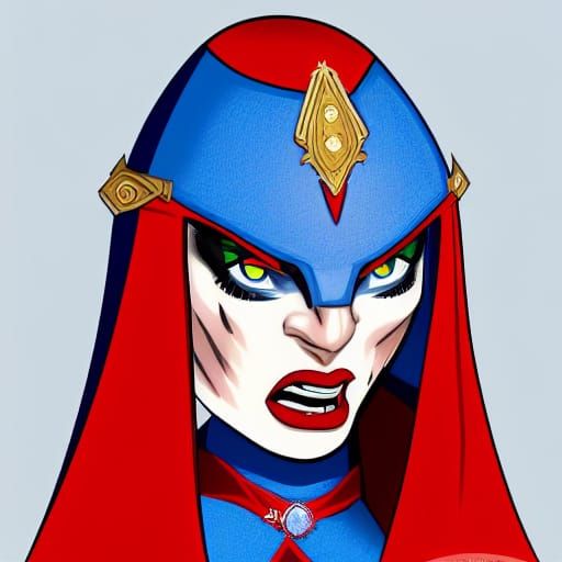 Furious Matador Portrait in Hyperdetailed Digital Art