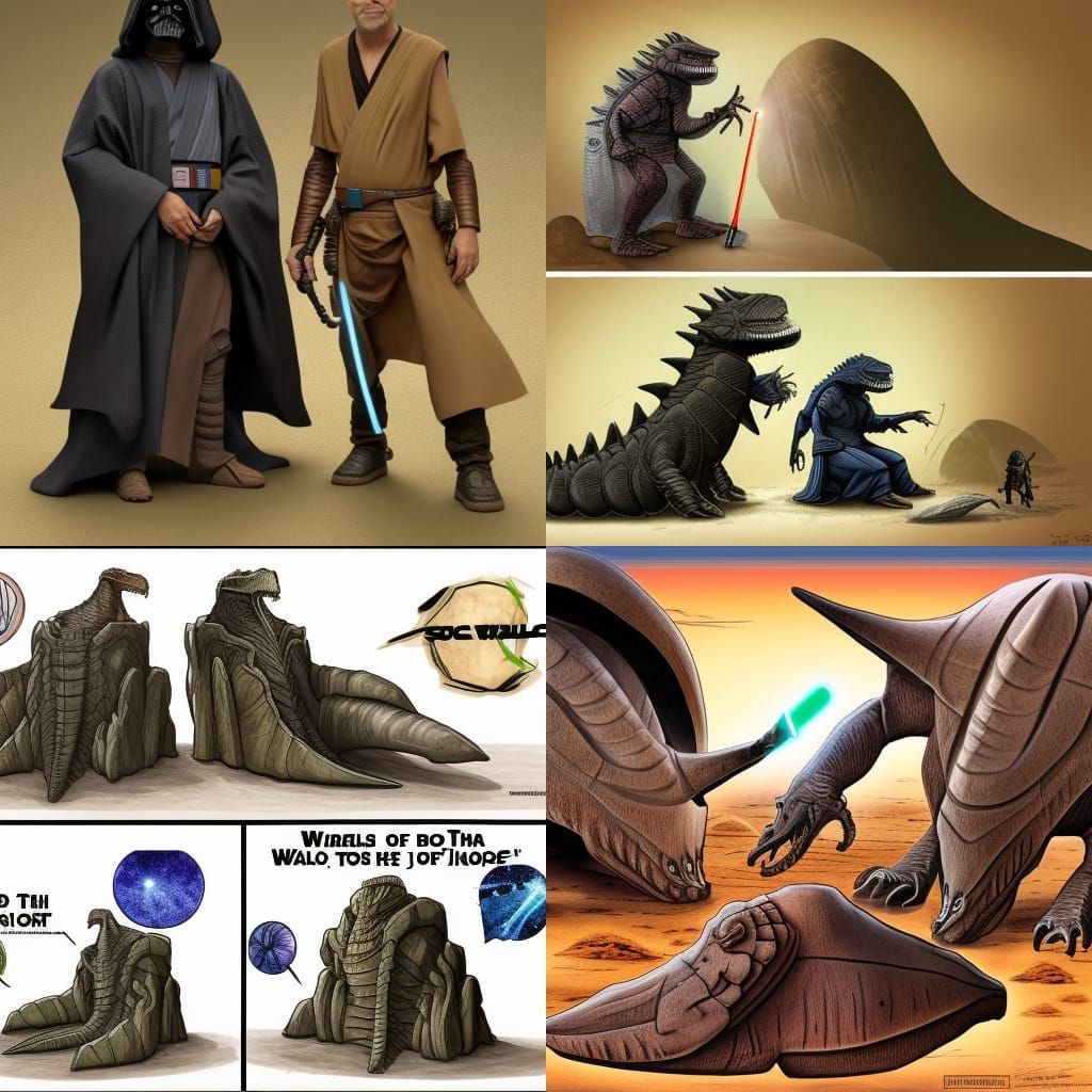 Paleontologist Rivalry: Jedi Versus Sith