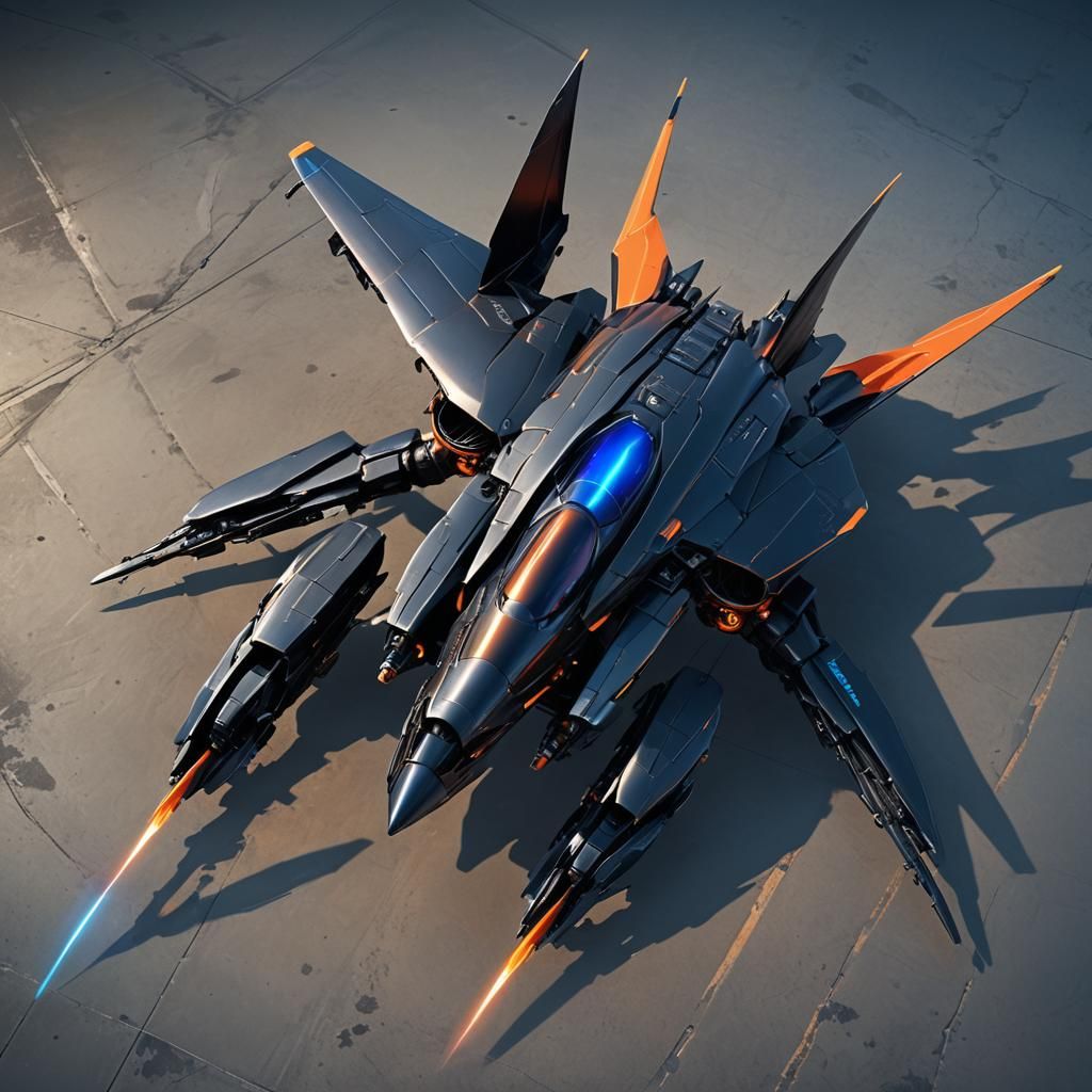 Headless Robotic Exoskeleton with Jet Wings