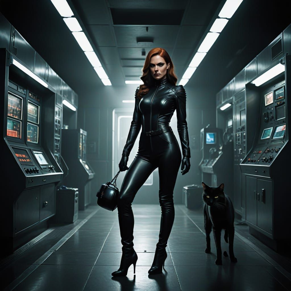 Stealthy Jewel Thief Executes High-Stakes Heist in Retro-Fut...