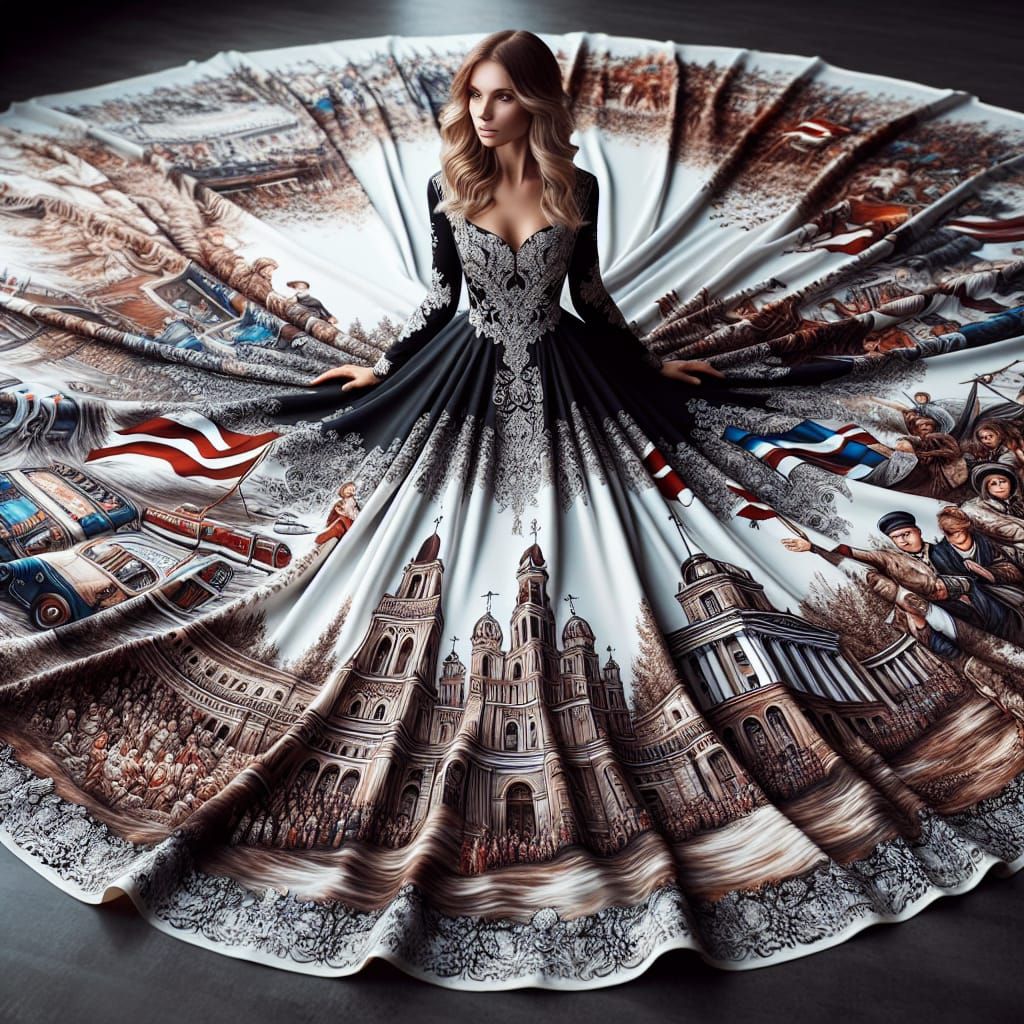 Latvian Woman's Gown: A Visual History of Resistance