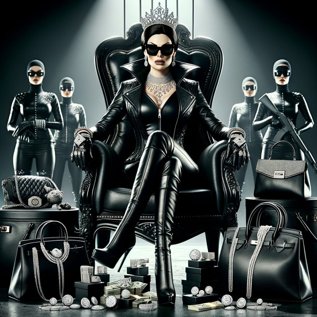 Evil Queen of Thieves on Her Throne