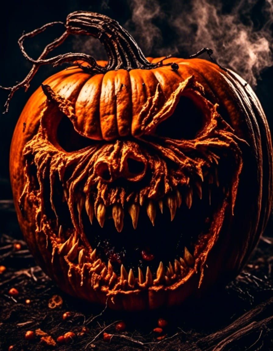 Screamo Jack O' Lantern