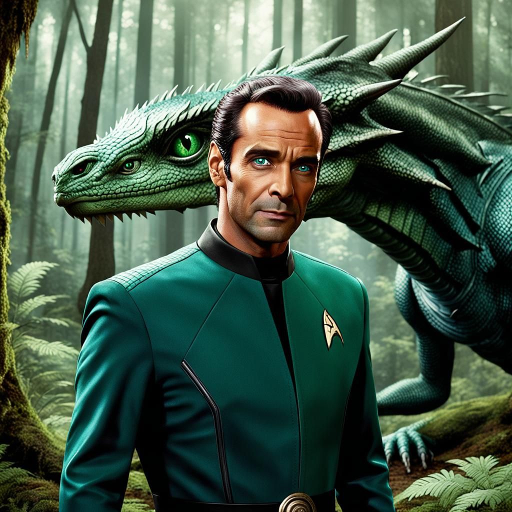 Dr. Bashir and Dragon: A Star Trek Friendship